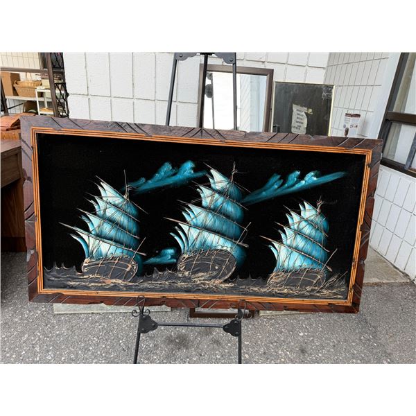 Velvet wall hanging