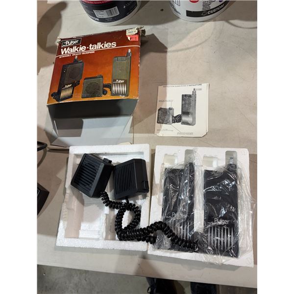 PULSER walkie-talkies