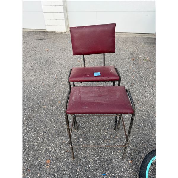 Stool and ottoman