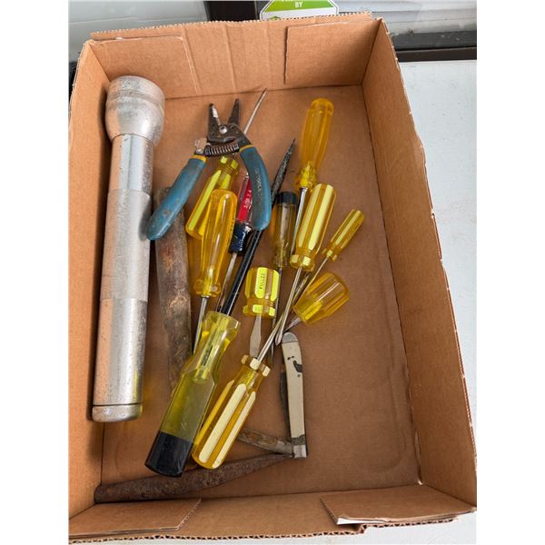 Tools and flashlight