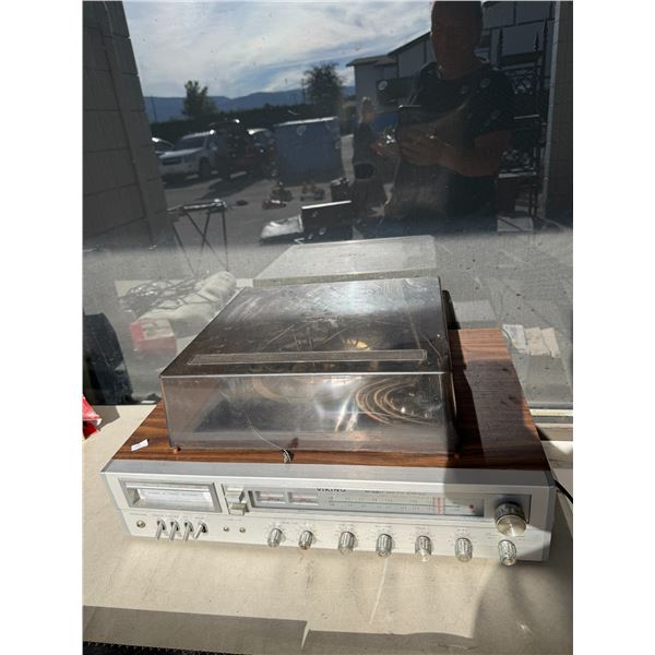 Making a track record player radio