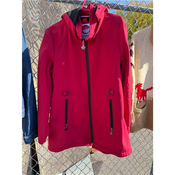 Canada weather here, size XL jacket