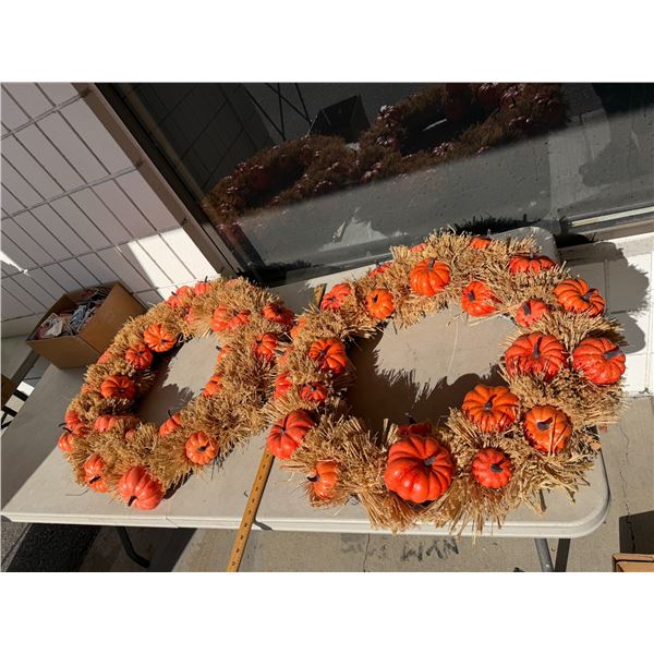 Fall wreaths
