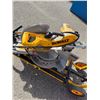 Image 3 : DeWalt sliding compound miter saw with cart