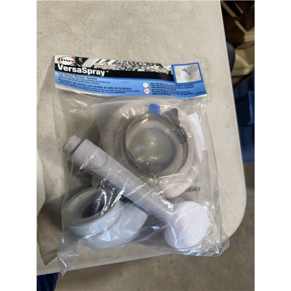 Tub, spout shower sprayer