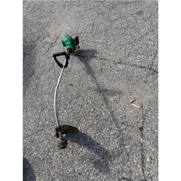 Weather light gas weedeater