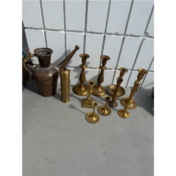Brass decor