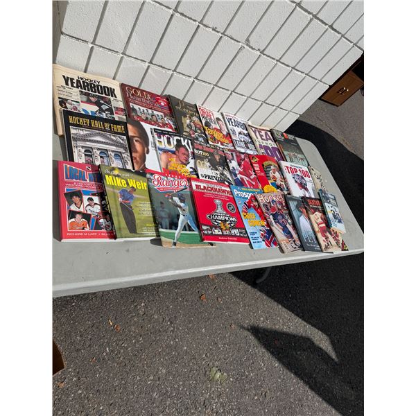 Sports magazines