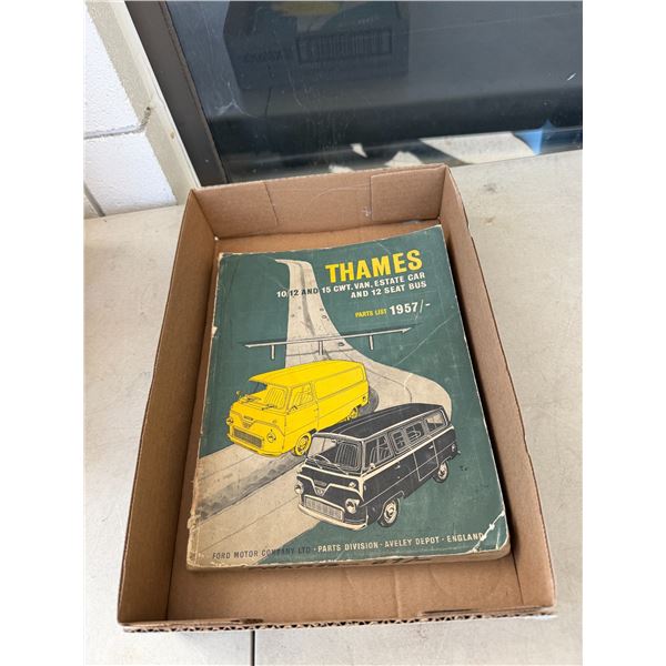 THAMES Parts catalogue 1957