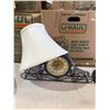 Image 1 : Lamp Shade and Clock