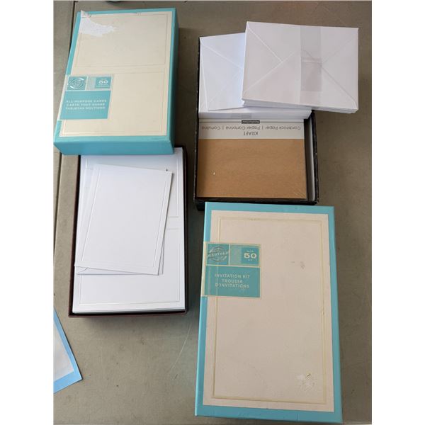 Invitation kit and cards