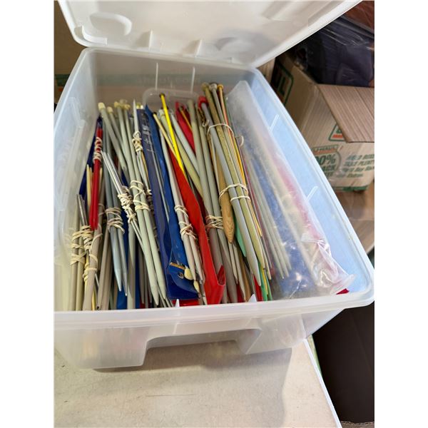 Knitting needles