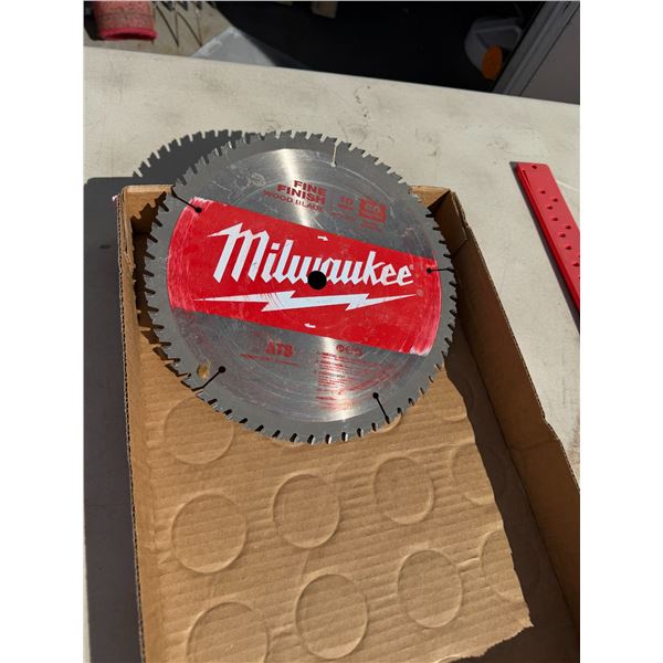 Milwaukee 10 inch sawblade