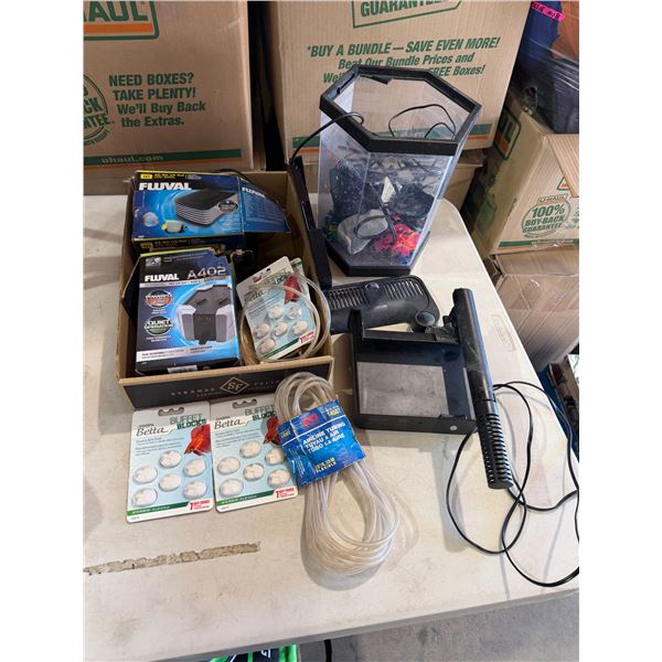 Aquarium related items