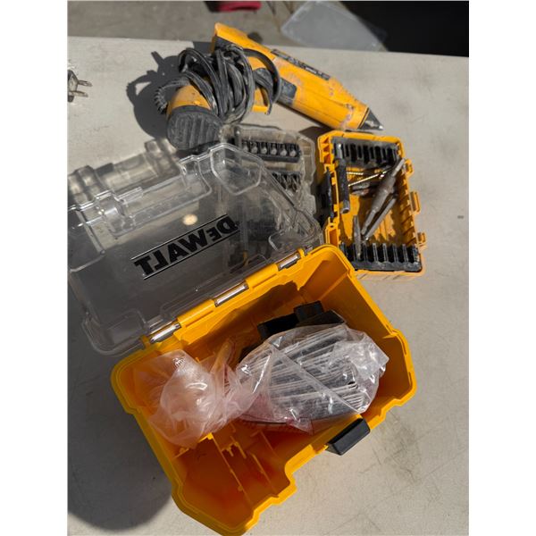 DeWalt glue gun and other tool bits