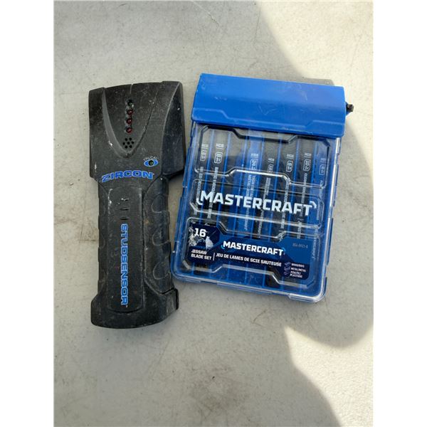 Stud finder and Mastercraft sawblades