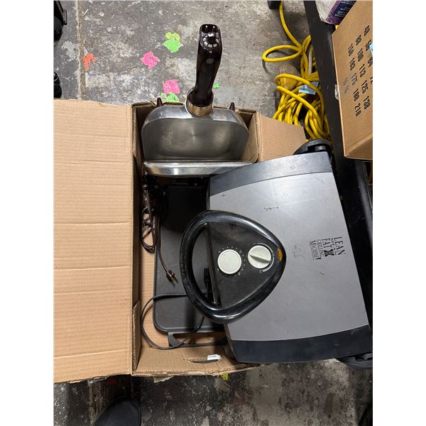 kitchen Appliances lean Green, grilling machine and other