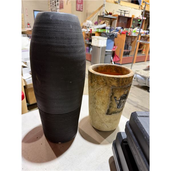 Two vases