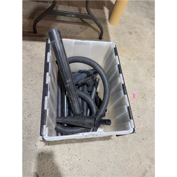 Shop, vacuum Parts and Bin