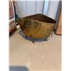 Image 1 : Vintage footed brass planter
