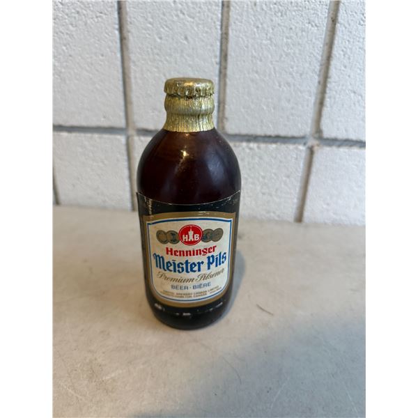 Vintage full stubby bottle