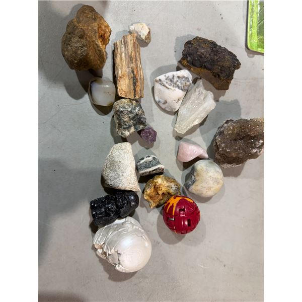 Stones and other decor