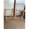 Image 1 : Two folding easels
