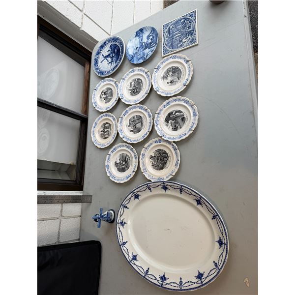 Home decor and decorative plates
