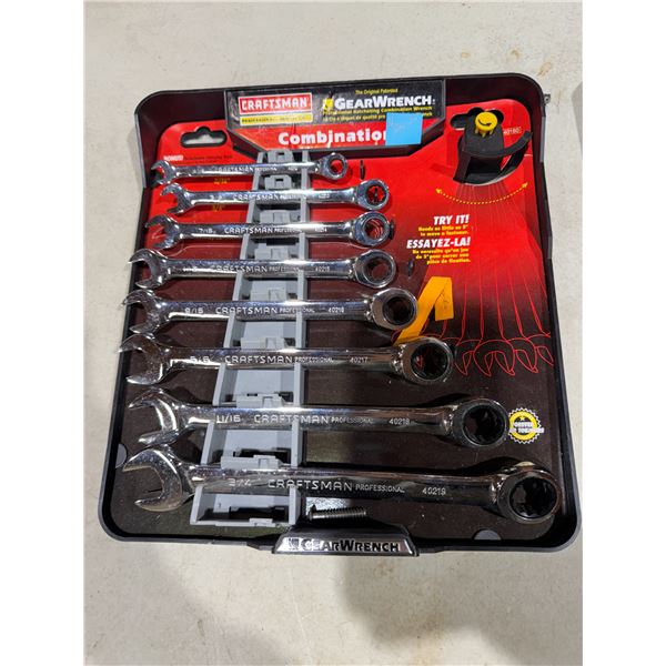Craftsman combination wrench set