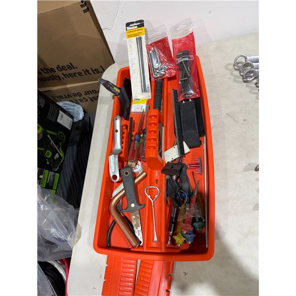 Assorted tools with