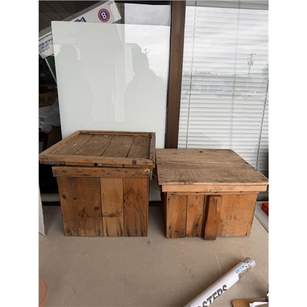 Wood crates