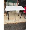Image 1 : Folding table 34" x 15 1/2" x 29 1/2" tall