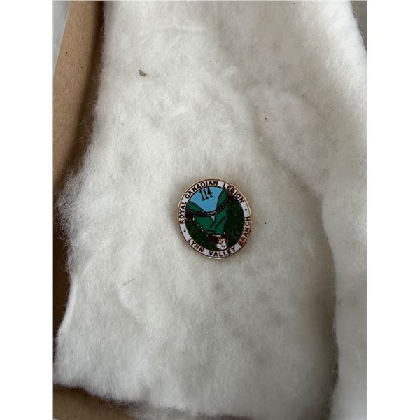 Royal, Canadian Legion, Lynn Valley branch pin