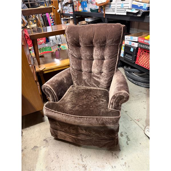 Vintage swivel rocker