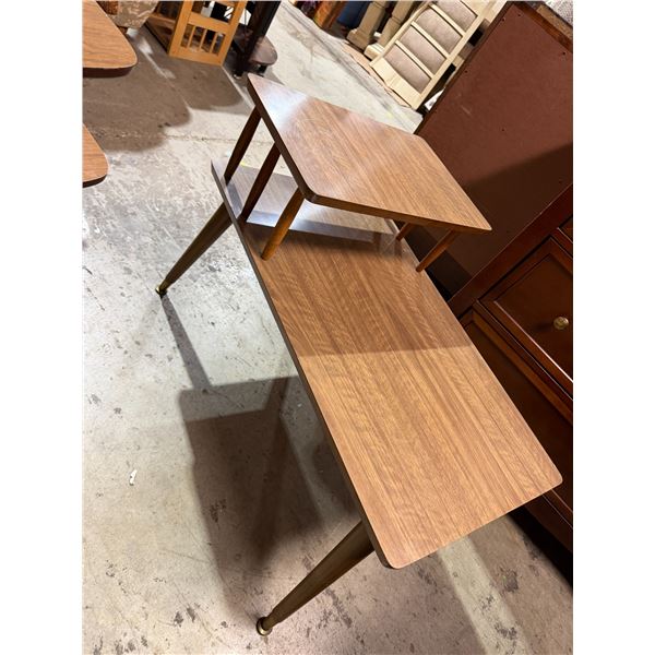 Step table 29 1/2" x 17 1/2" but 21 1/2 inches tall
