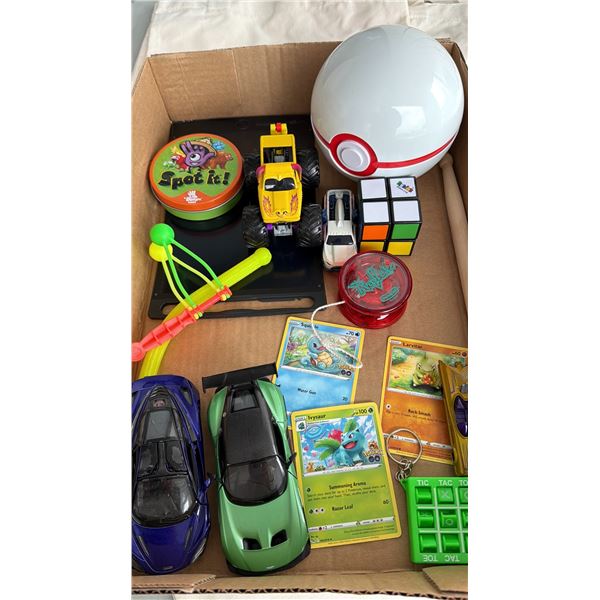 Assorted toys