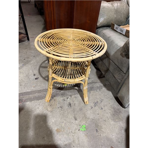 Side table 20 1/2 inches round 20 inches tall