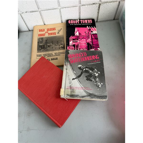 Ghostown's Gold, Creek Eeks and Ghostown's skateboarding and Klondike book