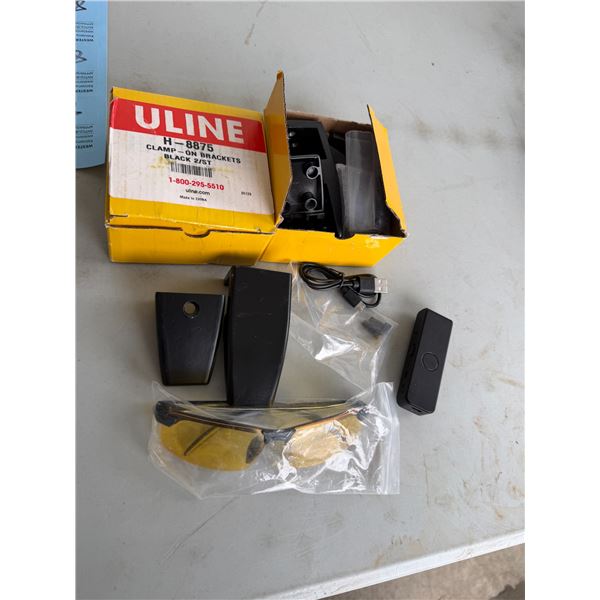 U line clamp on brackets