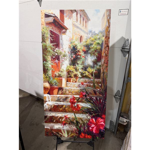 Canvas artwork 24" x 48"