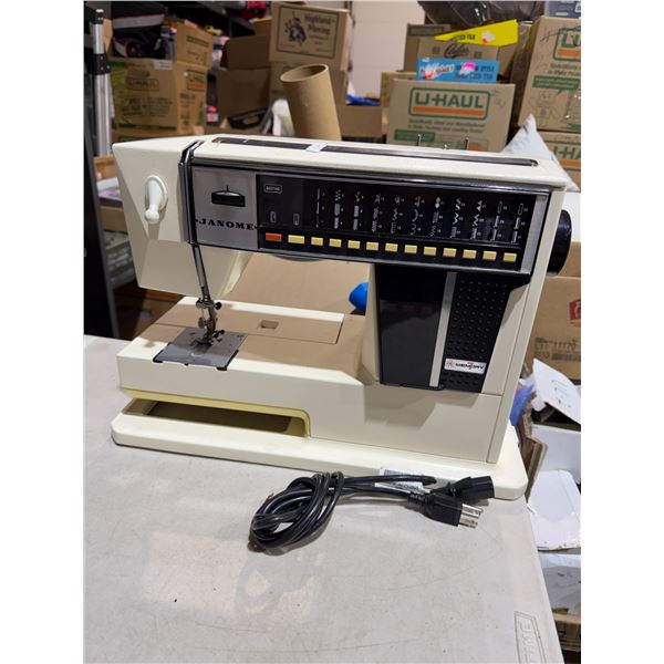 JANOME memory seven sewing machine