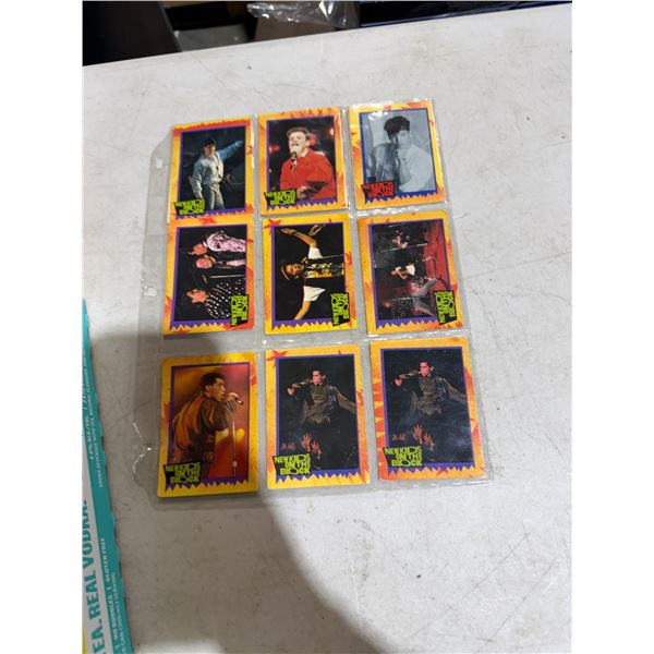 New kids on the block cards