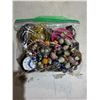 Image 1 : Costume Jewelry approximately 1 pound bag