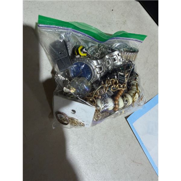 Costume Jewelry approximately 1 pound bag