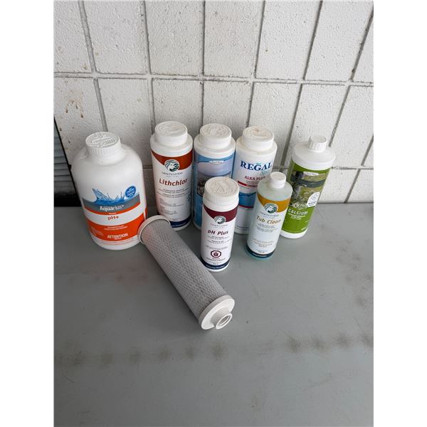 Hot tub chemicals
