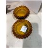 Image 1 : Vintage amber ash trays