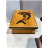 Image 1 : Northwest coast carved/inlaid/painted box
