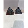 Image 1 : Raku pottery candle holders signed