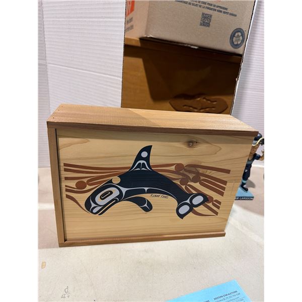 Richard Krentz Salish cedar box