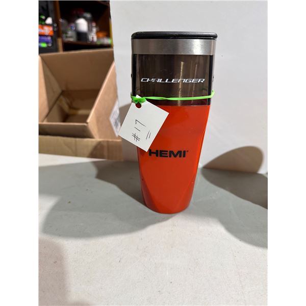 Dodge Challenger Hemi travel mug